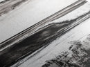 Black White Waves, Ocean Wall Art, Minimalist Coastal, Framed Canvas Print, Beach House Decor, Monochrome Seascape, Surfer Gift