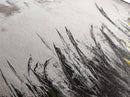 Grassy Field Painting, Minimalist Art, Nature Inspired, Modern Wall Decor, Black and White Art, Framed Canvas Print, Office Wall Art