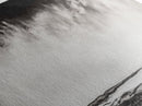 Minimalist Landscape, Black and White Art, Cloudy Sky, Framed Canvas Print, Modern Wall Art, Neutral Home Decor, Monochrome Landscape
