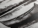 Mountain Reflections, Canoe Art, Wilderness Wall Decor, Canvas Print, Black and White Landscape, Lake House Art, Rustic Cabin Art