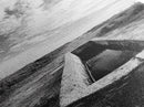 Rustic Trough Scene, Country Minimalist Art, Weathered Landscape Print, Nature Photography, Farmhouse Kitchen Decor, Framed Canvas Print