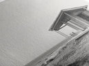 Beach Cabin, Coastal Escape, Minimalist Home, Seaside Solitude Scene, Canvas Print, Boho Beach Wall Art, Guest Room Decor