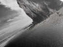Coastal Rock Cliff, Dramatic Shore Scene, Sunset Beach Landscape, Nature Power Mood, Canvas Print, Office Wall Art, Modern Rustic Decor