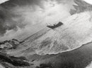 Shipwreck Beach Scene, Dramatic Coastline, Black and White Decor, Framed Canvas Print, Moody Art, Coastal Wall Art, Rustic Bedroom Print