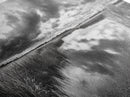 Stormy Marsh, Cloudy Sky, River Reflection, Framed Canvas Print, Nature Wall Art, Moody Landscape, Autumn Decor, Office Or Study Artwork