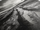 Muddy Terrain, Dramatic Sky, Natural Earth Art, Framed Canvas Print, Fall Decor, Landscape Photography, Moody Living Room Art