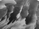 Jagged Cliff Coast, Stormy Ocean Scene, Dramatic Nature Art, Black White Photography, Framed Canvas Print, Office Wall Art, Coastal Decor