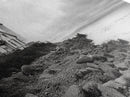 Classic Lighthouse Shore, Rocky Coastline Fog, Seaside Charm, Framed Canvas Print, Office Wall Art, New England Coastal Decor