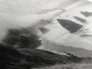 Pacific Coast, Misty Cliffs, Ocean Rocks, Moody Beach Scene, Canvas Print, Modern Nature Decor, Living Room Wall Art, Coastal Landscape