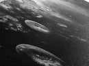 Jellyfish Dreams, Ocean Depths, Abstract Motion, Canvas Print, Coastal Bathroom Art, Nautical Theme, Moody Black and White Sea Life