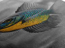 Bluegill Fish, Underwater Life, Bold Colors, Freshwater Beauty, Framed Canvas Print, Nature Art, Bathroom Wall Art, Aquatic Decor