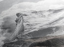 Matterhorn Majesty, Iconic Summit, Black and White Mountain, Canvas Print, Office Wall Art, Minimalist Photography, Modern Decor