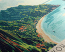 Koh Phangan, Thailand Panoramic Print, Vacation Gift, Thailand Wall Art, Vacation Wall Art, Vacatation Memories, Beach Decor, Beach Or Lakehouse Art
