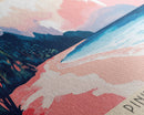 Pink Beach, Indonesia Panoramic Print, Vacation Gift, Indonesia Wall Art, Vacation Wall Art, Vacatation Memories, Beach Decor, Beach Or Lakehouse Art