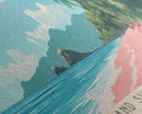 Pink sand Subic beach Matnog, Philippines Panoramic Print, Vacation Gift, Philippines Wall Art, Beach Painting, Beach Decor, Beach Or Lakehouse Art