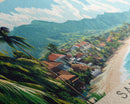 Santa Fe, Philippines Panoramic Print, Vacation Gift, Philippines Wall Art, Vacation Wall Art, Vacatation Memories, Beach Decor, Beach Or Lakehouse Art