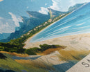 Sardinia, Italy Panoramic Beach Print, Vacation Gift, Italy Wall Art, Beach Painting, Beach Decor, Beach Painting