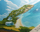 Shoal Bay, Anguila Panoramic Print, Vacation Gift, Anguila Wall Art, Vacation Wall Art, Vacatation Memories, Beach Decor, Beach Or Lakehouse Art