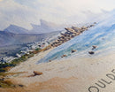 Boulders Beach, Cape Town Watercolor Beach Print, Vacation Gift, Cape Town Wall Art, Beach Painting, Beach Decor, Beach Painting