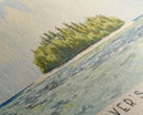 Glover’s Reef Atoll, Belize Watercolor Beach Print, Vacation Gift, Belize Wall Art, Beach Painting, Beach Decor, Beach Painting