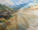 Santa Fe, Philippines Watercolor Beach Print, Vacation Gift, Philippines Wall Art, Beach Painting, Beach Decor, Beach Painting