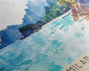 Similan and Surin, Thailand Watercolor Beach Print, Vacation Gift, Thailand Wall Art, Beach Painting, Beach Decor, Beach Painting