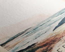 Jeffreys Bay, South Africa Watercolor Print, Vacation Gift, South Africa Wall Art, Beach Painting, Beach Decor, Large Wall Art, Wood Frame Art