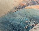 Badalona Spain Travel Print Wall Art, Panoramic City Art, Travel Art, Wall Decor, Vacation Gift, Framed Canvas Print Or Metal Art