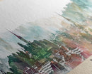 Bern Switzerland Travel Art, City Art, Framed Canvas Print or Metal Wall Art, Europe Travel Poster, Panoramic Wall Art, Extra Wide Wall Art