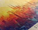 Rzeszow Poland Wall Art, Panoramic Travel Poster, Panoramic Framed Canvas Print, City Wall Art, Wall Hanging Home Decor, Travel Art