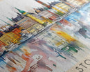 Stockholm Sweden Travel Art, City Art, Framed Canvas Print or Metal Wall Art, Europe Travel Poster, Panoramic Wall Art, Extra Wide Wall Art