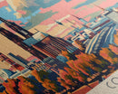 Cologne Germany Panoramic Travel Poster, Framed Canvas Print or Metal Wall Art, Travel Art, Home Decor, Panoramic Painting, Midcentury Art