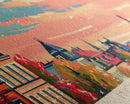 Horsens Denmark Travel Print Wall Art, Panoramic City Art, Travel Art, Wall Decor, Vacation Gift, Framed Canvas Print Or Metal Art