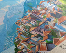 Elbasan Albania Travel Print Wall Art, Panoramic City Art, Travel Art, Wall Decor, Vacation Gift, Framed Canvas Print Or Metal Art