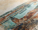 Gothenburg Sweden Harbor View Art, Framed Canvas Print, Living Room Wall Art, Travel Poster, Home Decoration