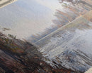Choctaw Lake Mississippi Framed Canvas Print, Lake House Art, Panoramic Wide Wall Art, Travel Poster, Rustic Lake Painting, Home Decor