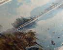 Table Rock Lake Missouri Panoramic Wall Art, Framed Canvas Print, Lake House Decor, Travel Poster, Beautiful Lake Scene, Living Room Decor