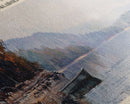 Tenkiller Ferry Lake Oklahoma Panoramic Wall Art, Framed Canvas Print, Lake House Decor, Travel Poster, Beautiful Lake Scene, Living Room Decor, Scenic Art