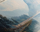 Wallowa Lake Oregon Panoramic Wall Art, Framed Canvas Print, Lake House Decor, Travel Poster, Serene Landscape, Home Art