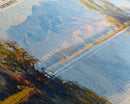 Willow Springs Lake Arizona Panoramic Wall Art, Framed Canvas Print, Lake House Decor, Travel Poster, Beautiful Lake Scene, Living Room Art