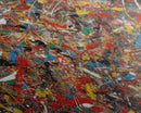 Cool Wall Art, Abstract Canvas Print, Modern Wall Decor, Jackson Pollock Style Wall Art, Abstract Decor, Abstract Expressionism