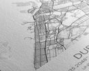 Dubai Street Map, UAE Map, City Map Art, Minimalist Art, Wall Art, Canvas Print, Aviation Gift, Travel Art, Office Décor, Unique Wall Art