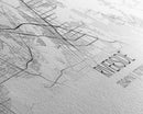 Panoramic Riverside City Map, California Art, Map Print, Minimalist Wall Art, Canvas Art, Housewarming Gift, Street Map Art, Closing Gift