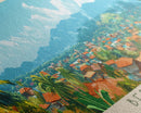 Bertoua, Cameroon Travel Poster Panoramic Canvas Print, Bertoua, Cameroon Painting, Cameroon Art, Bertoua Travel Art, Guest Room Painting