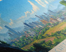 Chitungwiza, Zimbabwe Panoramic Travel Poster Canvas Print, Chitungwiza, Zimbabwe Painting, Zimbabwe Art, Chitungwiza Panoramic Travel Art, Travel Painting