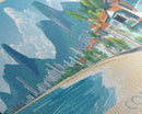 Contagem, Brazil Panoramic Travel Poster Canvas Print, Contagem, Brazil Painting, Brazil Art, Contagem Travel Art, Guest Room Painting