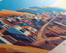 Pisco, Peru Travel Poster Panoramic Canvas Print, Pisco, Peru Painting, Peru Art, Pisco Travel Art, Guest Room Painting