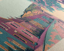 Ayr, Scotland Panoramic Canvas Print, Ayr, Scotland Painting, Scotland Art, Ayr Travel Poster, Travel Art, Guest Room Painting