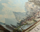 Cajamarca, Peru Panoramic Canvas Print, Cajamarca, Peru Painting, Peru Art, Cajamarca Travel Poster, Travel Art, Guest Room Painting