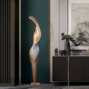 Art Torch Sculpture Floor Lamp